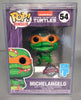 Funko 57929 Pop! Art Series: TMNT 2 - Michelangelo Vinyl Figure #54 & Raphael #57