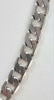 Silver Curb Chain 20"