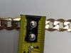 9CT GOLD FLAT CURB BRACELET 21.82G PRESTON STORE