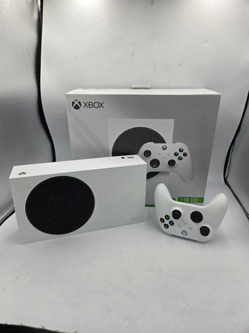 Xbox Series S Console, 1TB, Robot White, Boxed