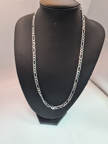 BRAND NEW SILVER CHAIN 925, WEIGHT 24.47 LENGHT 24