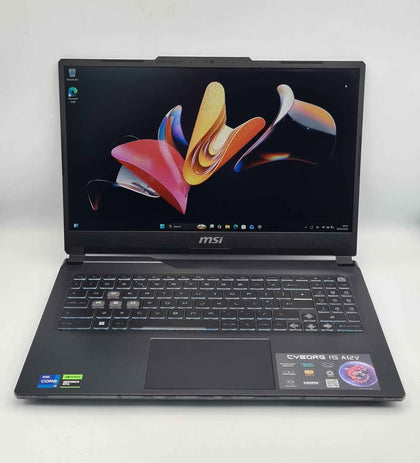 MSI Cyborg 15 - 12th Gen i7, 1TB NVME SSD, 32GB RAM, RTX 4060, 15