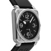 Bell & Ross Pre-Owned BR 03-92 Steel Watch BR-03 | Black Dial | 42mm | Rubber | BR0392-BLC-ST | The 1916 Company