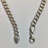 Silver curb Chain - 20”