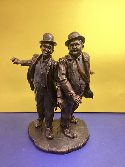 Bronze Laurel & Hardy Figurine