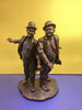 Bronze Laurel & Hardy Figurine
