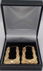 9ct 375 yellow gold hoop earrings 2.57g Boxed and hallmarked