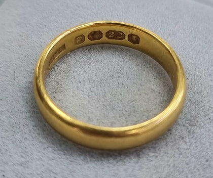 22ct Gold Ring size I
