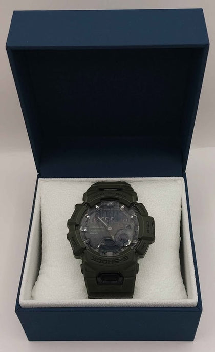 Casio G-Shock digital step tracker Gents Watch GBA-900 unboxed green