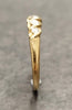 14ct Yellow Gold and CZ ring -Size Y