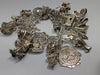 Vintage Silver 925 Charm Bracelet