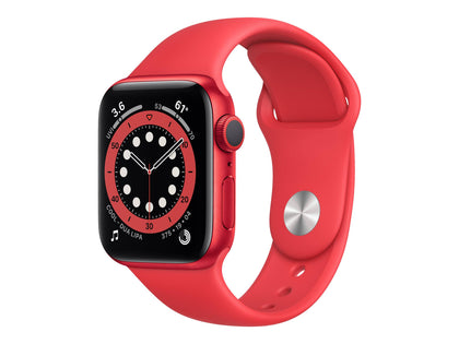 Apple Watch Series 6, 40mm, GPS PRODUCT(RED) Aluminium Case with PRODUCT(RED) Sport Band