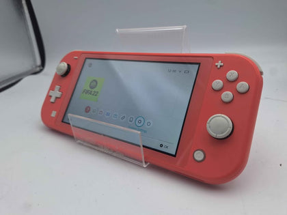 Nintendo Switch Lite Handheld Gaming Console - 32GB - Coral Pink - Unboxed With Charger (Scratched)