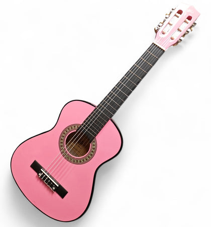 Music Alley Children's Acoustic Guitar Pink w/soft-bag COLLECTION ONLY