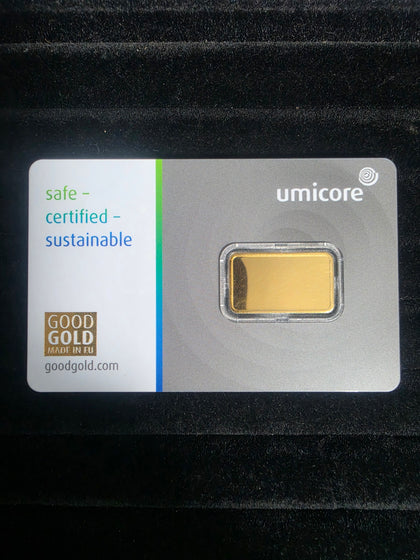 UMICORE FINE GOLD 999.9 2.5G 24CT