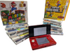 RED NINTENDO 3DS CONSOLE WITH 13  3DS GAMES PRESTON  STORE