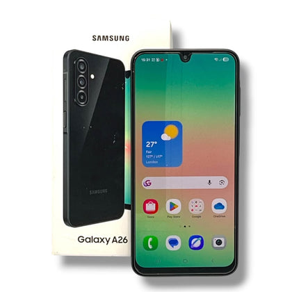 Samsung Galaxy A26 5G Dual Sim (8GB+256GB) Black, Unlocked