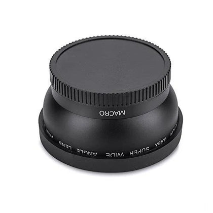 Professional Camera Wide Angle Lens,52mm 0.45X Wide Angle Universal Conversion Macro Lens