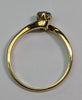 18CT GOLD DIAMOND RING SIZE K