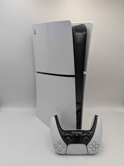 Sony PlayStation 5 Slim Digital Edition Console, 1TB, White, Unboxed