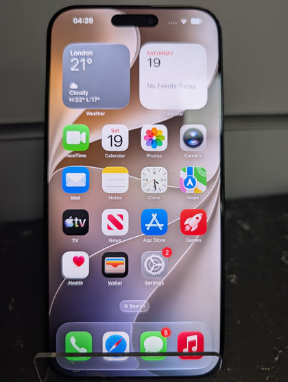 Apple iPhone 16 Pro, 256GB, Black Titanium 97% BH
