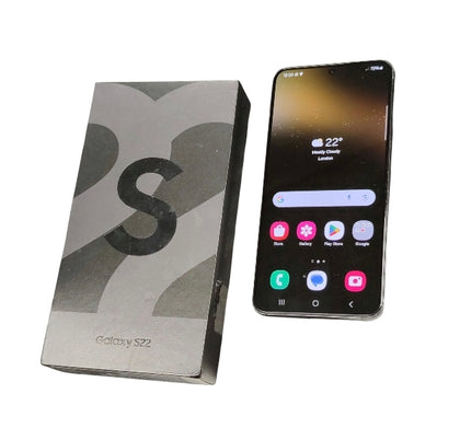 Samsung Galaxy S22 5G 128GB Unlocked Phantom Black**Boxed**