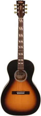 Vintage Historic Series 'Parlour' Acoustic Guitar ~ Vintage Sunburst