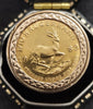 1/10th Krugerrand in 9ct Gold Ring - Size P