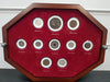 Complete danbury mint CASED SET 20 CENTURIES OF COINS