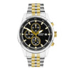 Sekonda Men's Dual Time Two Tone Stainless Steel Bracelet Watch