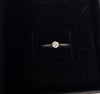 Palladium .15 Diamond Ring Size M