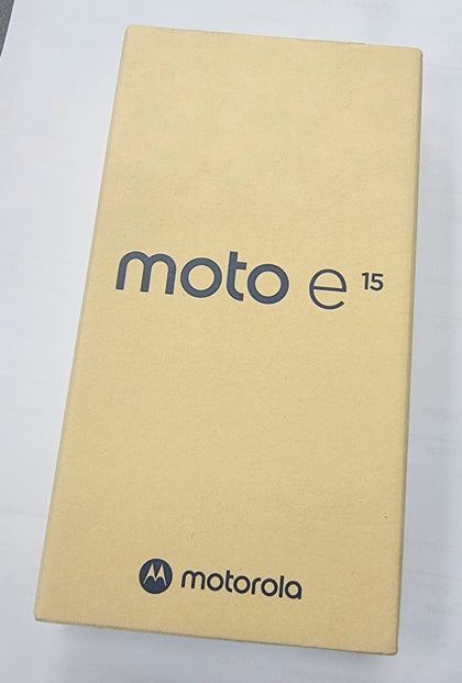 Motorola Moto E15 6.67In G81 2GB 64GB Denim Blue Brand New
