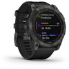 Garmin Fenix 6X Pro Solar 51mm Smartwatch - Carbon Grey/Black ** Boxed **