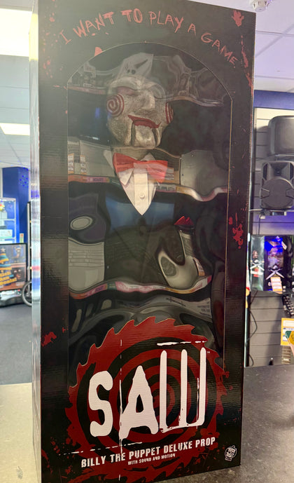 SAW - Billy the Puppet Deluxe 47” Prop with Sound and Motion