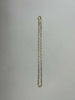 9CT HALLMARKED 375, YELLOW GOLD FIGARO STYLE CHAIN, 24'', 27.1G, BOXED