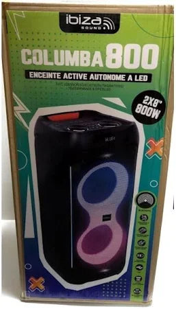 Ibiza Sounds Columba 800 Stand Alone Speaker