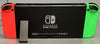Nintendo Switch MOD.HAC-001(-01) V2 Neon Green/Neon Red Console Bundle ( + Lego Worlds ) ** Unboxed **