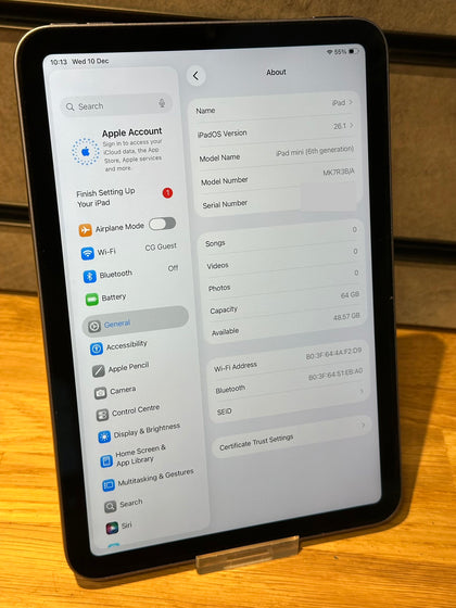 Apple iPad Mini 6th Gen 64GB Wi-Fi 8.3