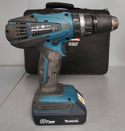 Makita HP457D 18V Cordless Combi Drill & Makita TD127D Impact driver