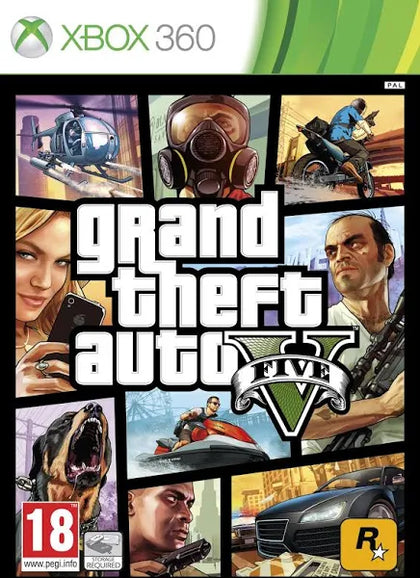 Grand Theft Auto V - Xbox 360.