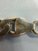 22" in length 1cm in width 60.9G silver curb chain
