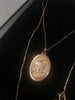 9CT Gold Necklace w/ Lion Pendant, 2.35Grams, 375 Hallmarked - 18" Length