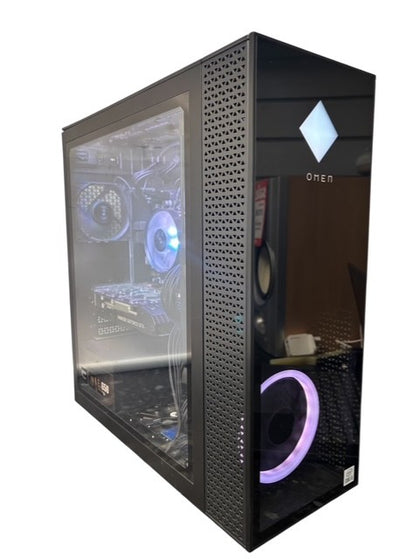 HP Omen Gaming PC - Windows 11, Intel Core i5 10400 CPU @2.90GHz, 32GB RAM, 256GB SSD, 1TB HDD, Nvidia GeForce GTX 1650 @4GB *Store Collection Only*