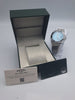 **NEW** Rotary seamatic automatic Tiffany blue stainless steel watch with box and papers and card.