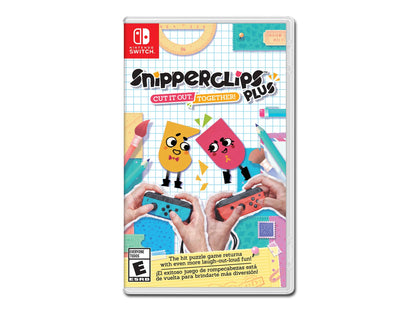 Nintendo Snipperclips Plus Cut It Out Together Switch Games.