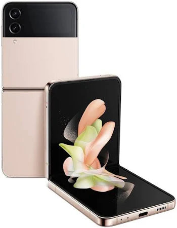 Samsung Galaxy Z Flip4 pink gold boxed