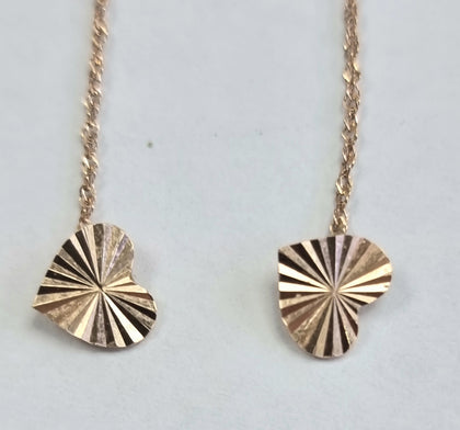 14ct Rose Gold Earrings