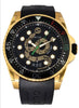 Gucci Dive Quartz Watch PVD Gold Plated & Steel 45mm Boxed
