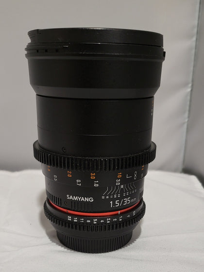 Samyang 35mm T1.5 VDSLR AS UMC II (Canon)
