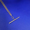 9K Gold Necklace (375 Hallmarked & Tested) Weight: 4.4 Grams, 18" Approx Length-- Box Included